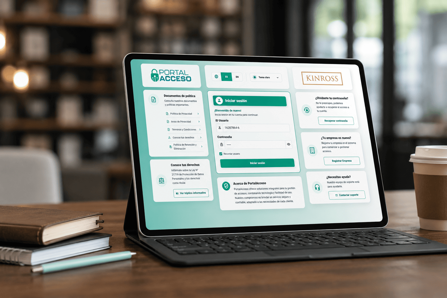 Portal Acceso, plataforma desarrollada por UNCODE